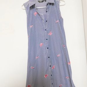 Ladies shirt dress